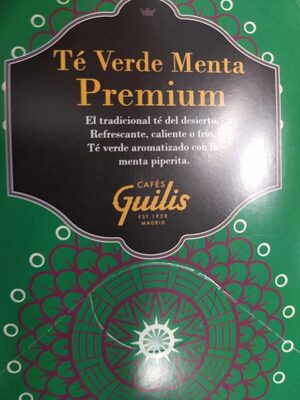 Té verde menta premium