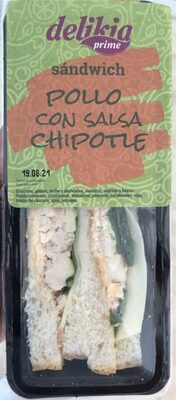 Sandwich Pollo con Salsa chipotle