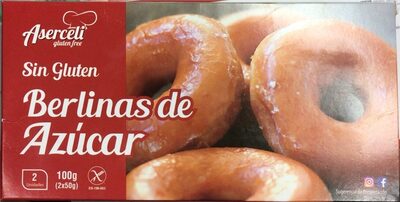 Berlinas de Azúcar sin Gluten