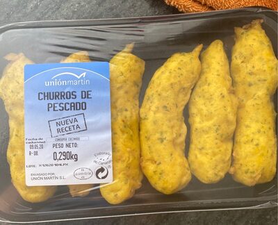 Churros de pescado