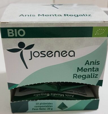 Infusión de anís, menta y regaliz