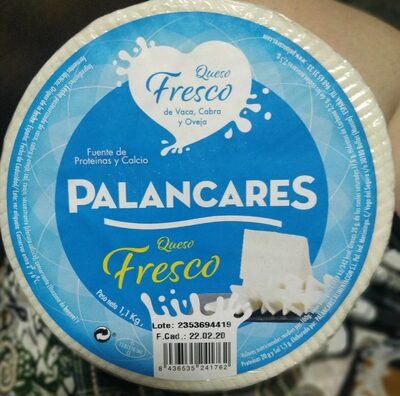 Queso fresco de vaca, cabra, oveja