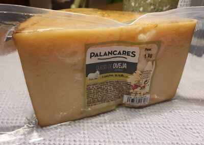 Queso de Oveja curado front packaging