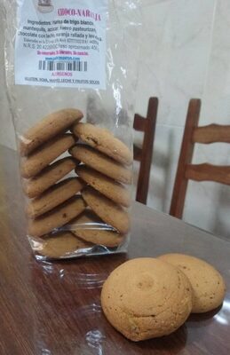 Panys: Galletas Choco-naranja