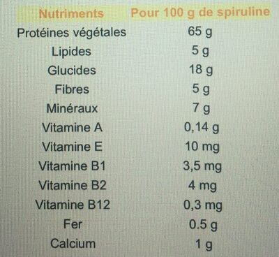 Anastore Spiruline Biologique - 500 Mg /