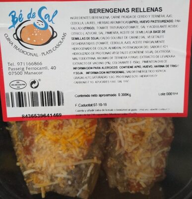 Berengenas rellenas