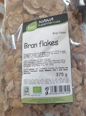 Bran flakes front packaging