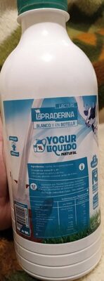 Yogur líquido front packaging