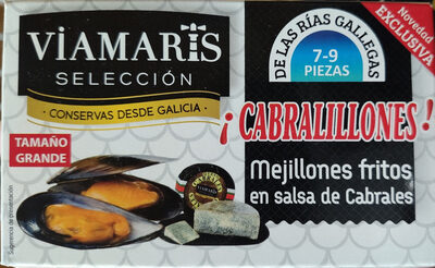 Mejillones fritos en salsa de Cabrales