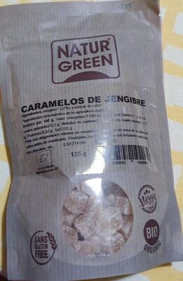 Caramelos de jengibre