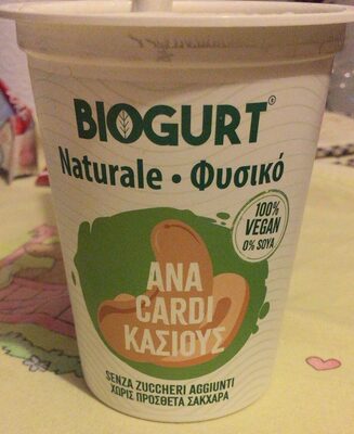 Biogurt naturale anacardi