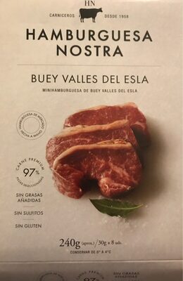 Minihamburguesas buey valles del esla