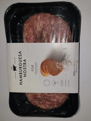 Hamburguesa de añojo con Foie de Pato