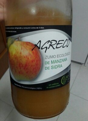 Zumo manzana de sidra