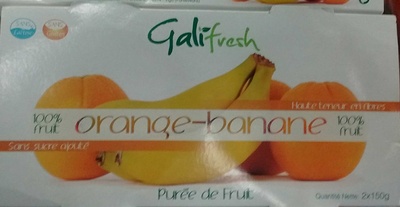 100% fruit Orange-Banane