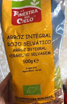 Arroz integral rojo selvático