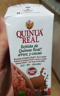 Bebida de Quinua Real, arroz y cacao