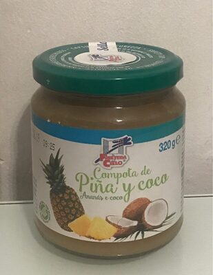 Compota de piña y coco