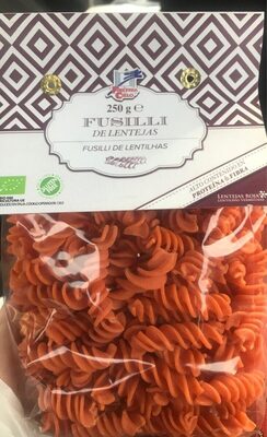 Fusilli de lentejas