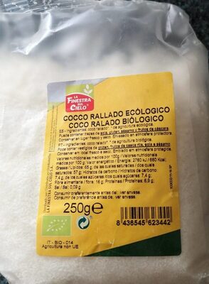 Coco rallado ecológico