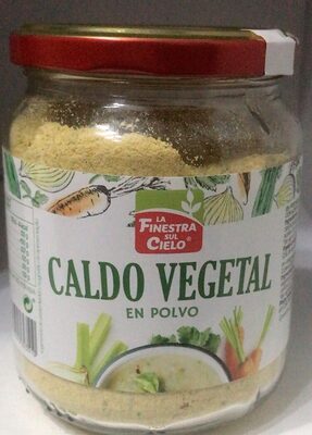 Caldo vegetal en polvo