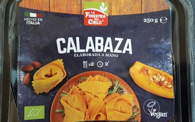 PANZEROTTO DE CALABAZA & ALMENDRAS CARAMELIZADAS front packaging