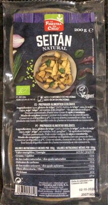 Seitan Natural front packaging