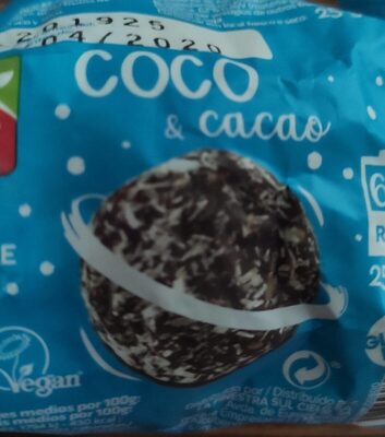 Coco & cacao front packaging