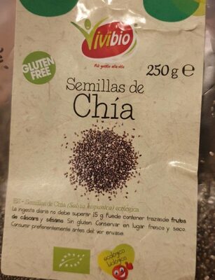 Semilla de chía front packaging