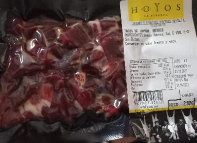 Tacos jamón front packaging