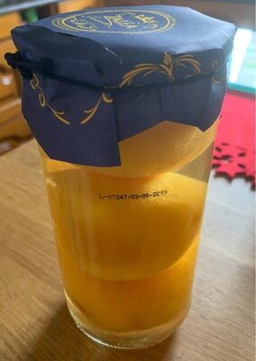 Melocoton en almibar