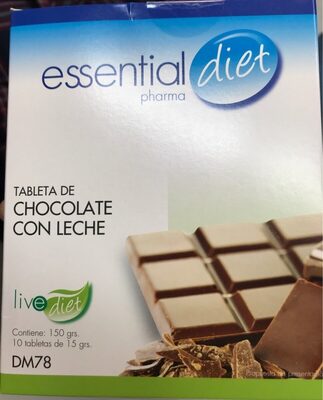 Tableta de chocolate con leche