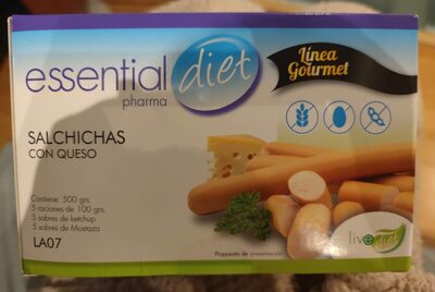 Salchichas con queso