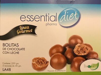 Bolitas de chocolate con leche