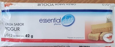 Obleas sabor Yogurt