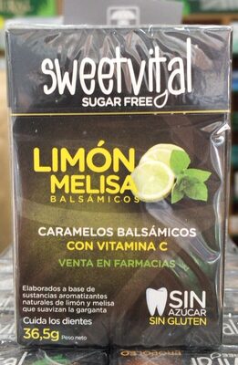 Caramelo sin azucar /Limon melisa