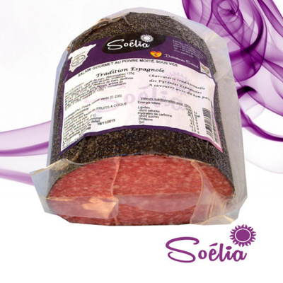 Salami Gourmet Poivre Moitié Sous vide