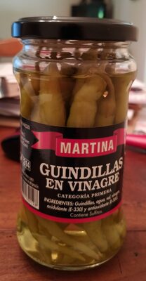 guindillas en vinagre