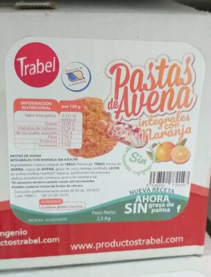 Pasta de avena