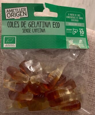 Coles de gelatina eco front packaging