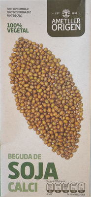 Beguda de soja calci