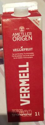 Veggie Fruit Vermell front packaging