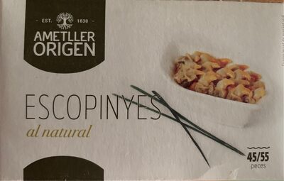 Escopinyes front packaging