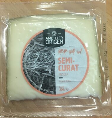 Formatge de mescla semi-curta front packaging