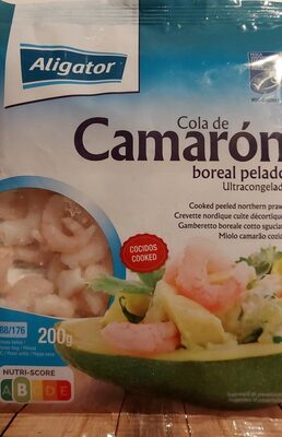 Cola de Camarón  boreal pelado