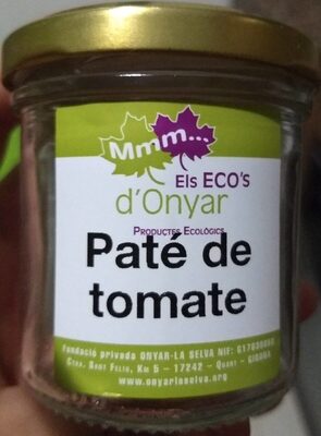 Paté tomate front packaging