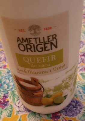 QUEFIR de vaca amb llimona i llima