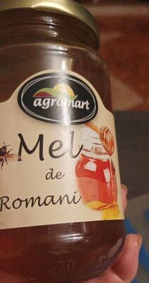 Mel de romaní front packaging