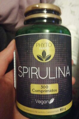 Spirulina front packaging