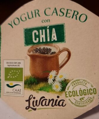 Yogur Casero con Chia